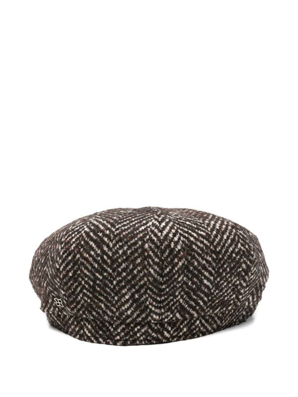 The Best Shops TAGLIATORE: hats & caps - Hat  Brown