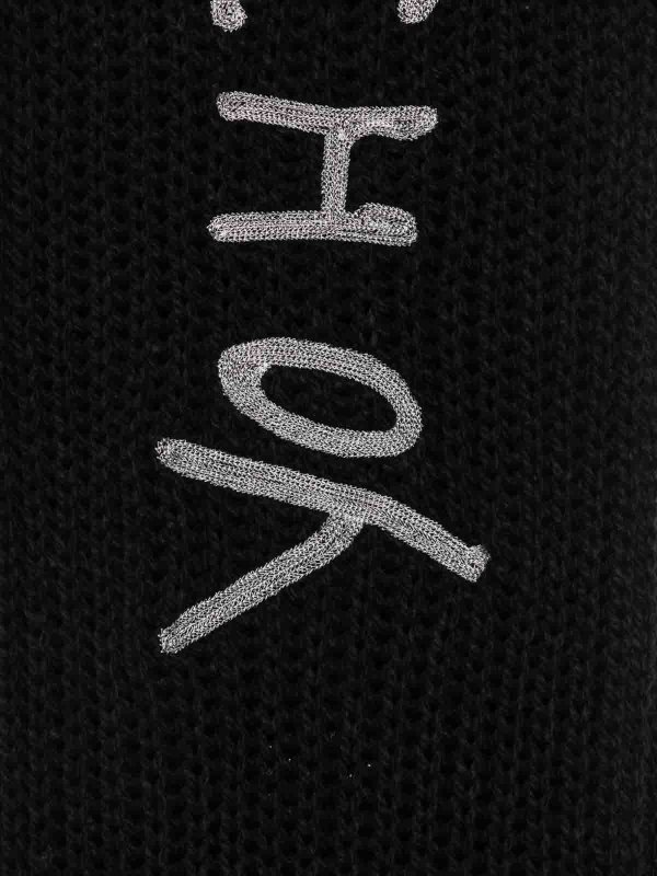 Y-3: scarves online - Scarf Black