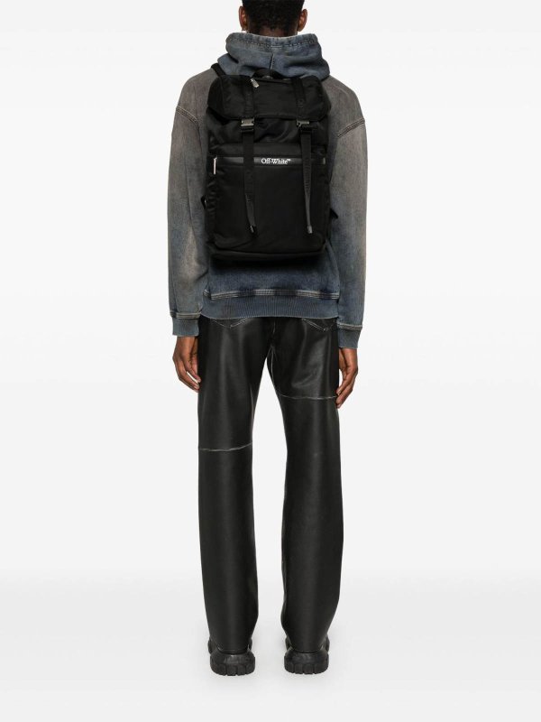 The Best Shops OFF-WHITE: バックパック - バックパック - 黒