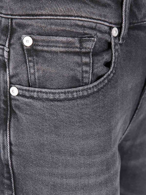 The Best Shops 7 FOR ALL MANKIND: straight leg jeans - Calie Straight Ankle Bottomline