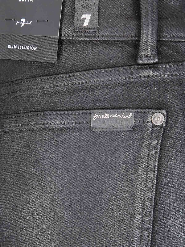 The Best Shops 7 FOR ALL MANKIND: カジュアルトラウザー - カジュアルパンツ - 黒