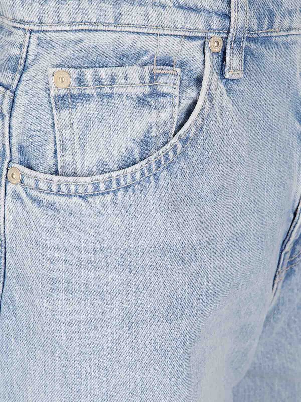 The Best Shops 7 FOR ALL MANKIND: jeans dritti, a sigaretta - Bonnie settembre contorta