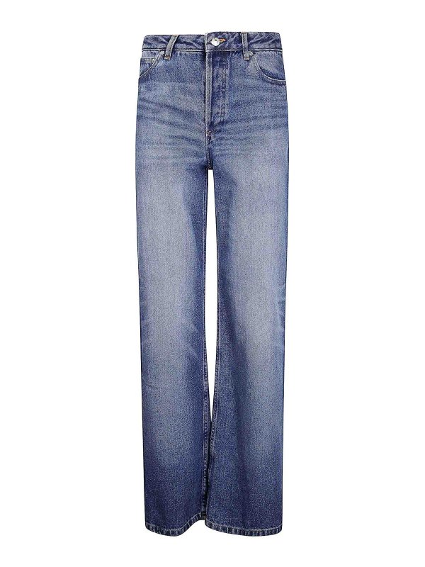 A.P.C.: Straight Leg Jeans - Straight Leg Jeans - Blau