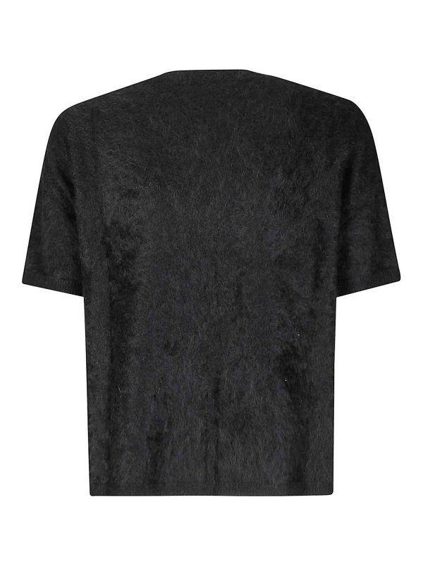 ABSOLUT CASHMERE: Suéteres con cuello pico online - Suéter Cuello Redondo - Negro