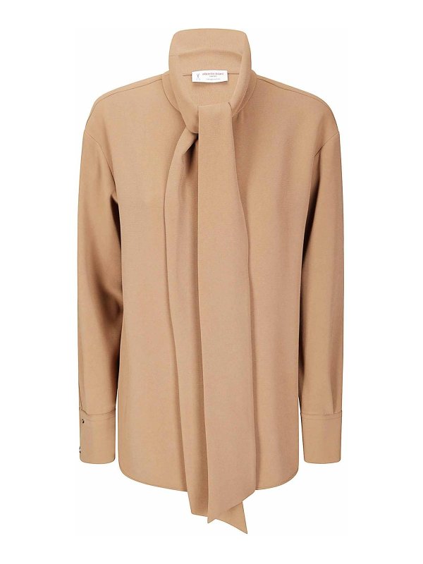 ALBERTO BIANI: Hemden - Hemd - Beige