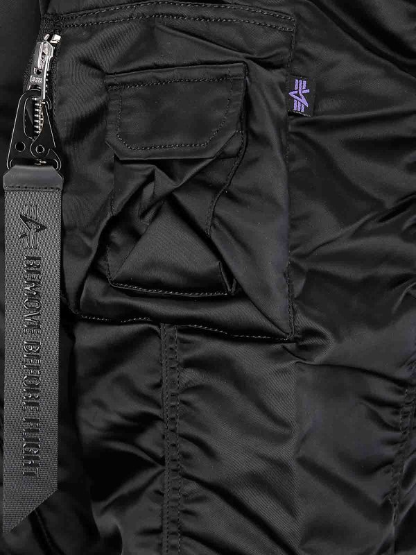 The Best Shops ALPHA INDUSTRIES: Bombers - Bomber - Noir