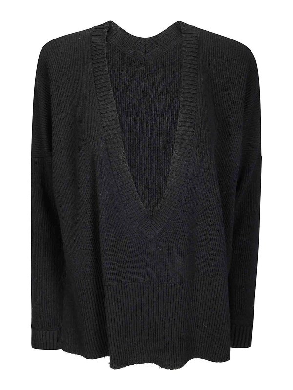ARCHIVIOB: crew necks - V-Neck Sweater