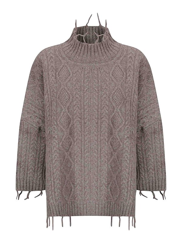 ARCHIVIOB: maglia a collo alto e polo - Maxi Cape