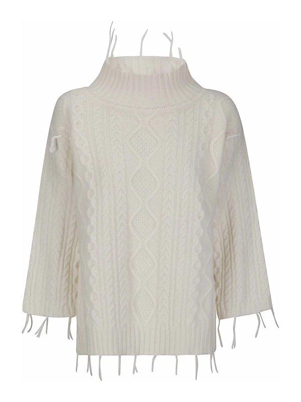 ARCHIVIOB: Col roulé & Col polo - Pull Col Roulé - Blanc