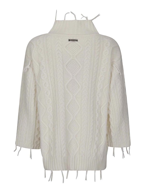 ARCHIVIOB: Col roulé & Col polo online - Pull Col Roulé - Blanc