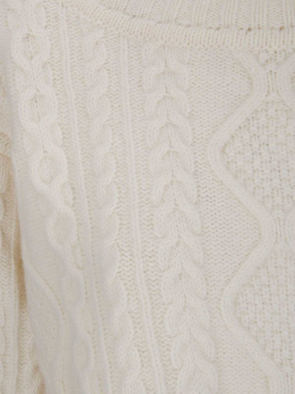 The Best Shops ARCHIVIOB: Col roulé & Col polo - Pull Col Roulé - Blanc