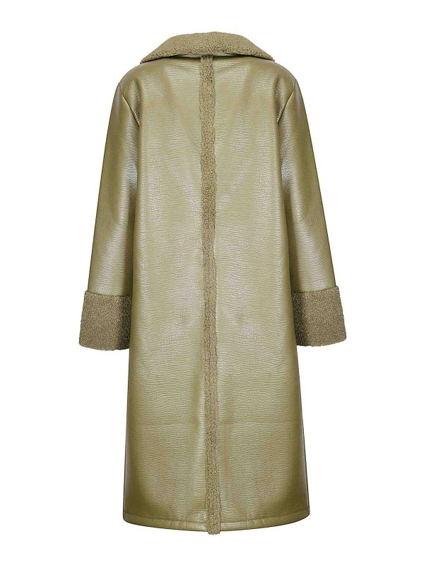 BAUM UND PFERDGARTEN: レザーコート online - レザーコート - 緑