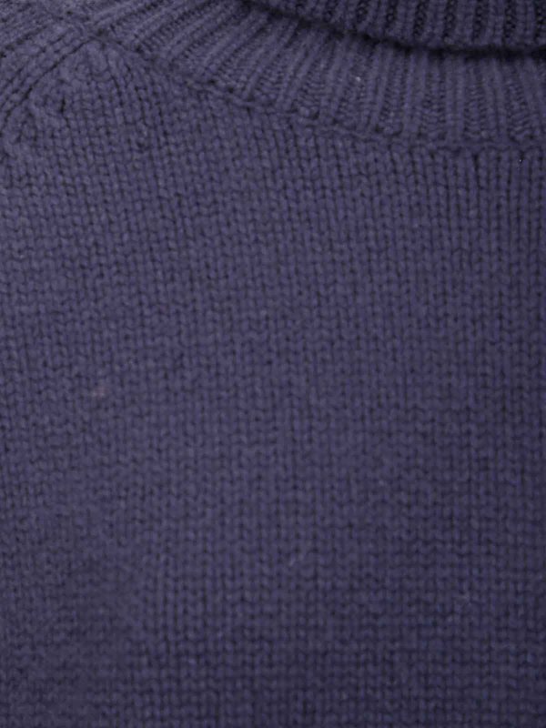 The Best Shops BE YOU: Col roulé & Col polo - Pull Col Roulé - Bleu Foncé