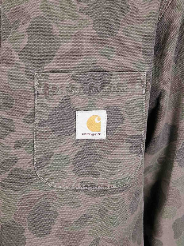 The Best Shops CARHARTT: shirts - L/S Duck Shirt