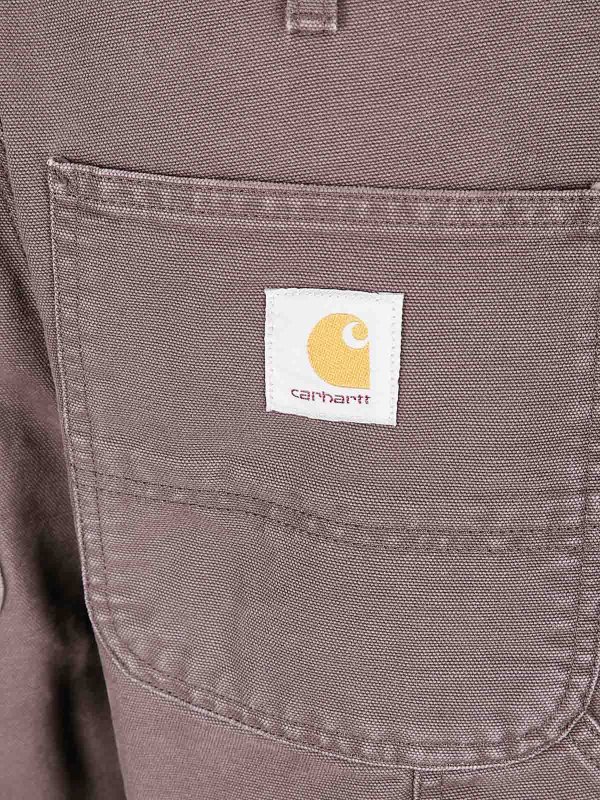 The Best Shops CARHARTT: ストレートジーンズ - ストレートジーンズ - グレイッシュブラウン