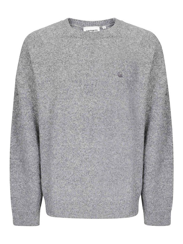 CARHARTT: クルーネック - クルーネック - 黒