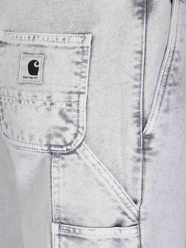 The Best Shops CARHARTT: カジュアルトラウザー - カジュアルパンツ - 黒