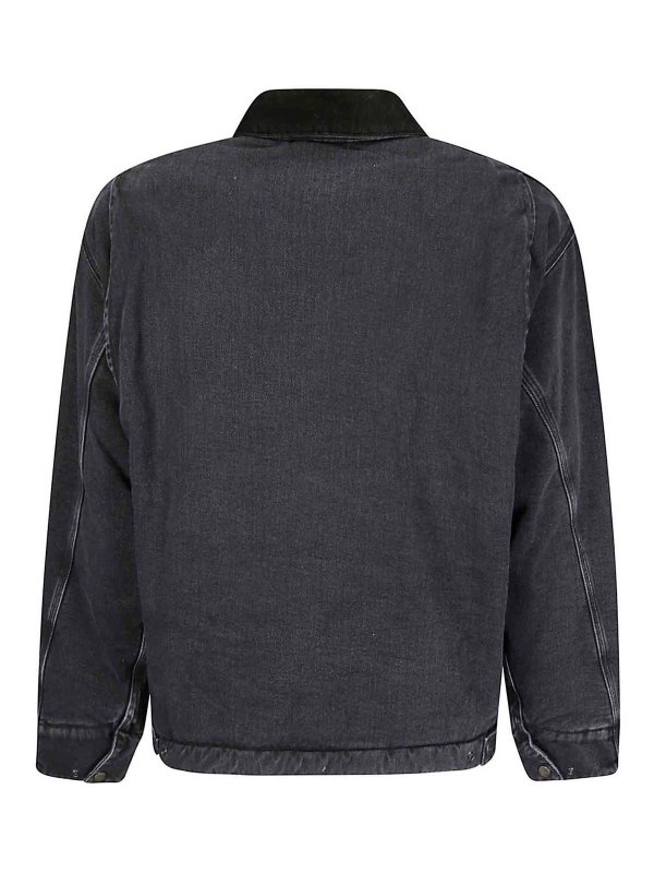 CARHARTT: Vestes en denim online - Veste En Jean - Noir