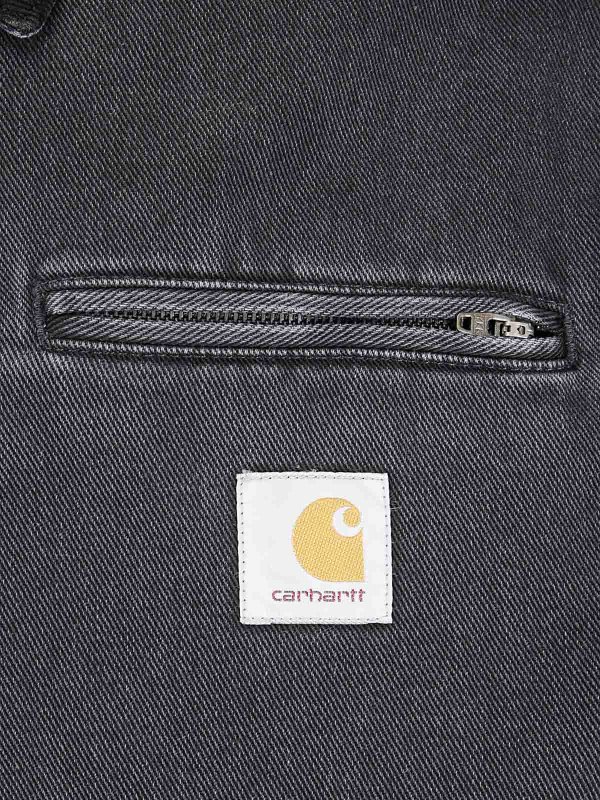 The Best Shops CARHARTT: Vestes en denim - Veste En Jean - Noir
