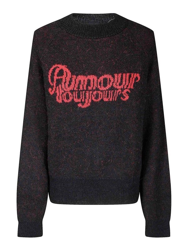 CARNE BOLLENTE: Pull col rond - Pull Col Rond - Noir
