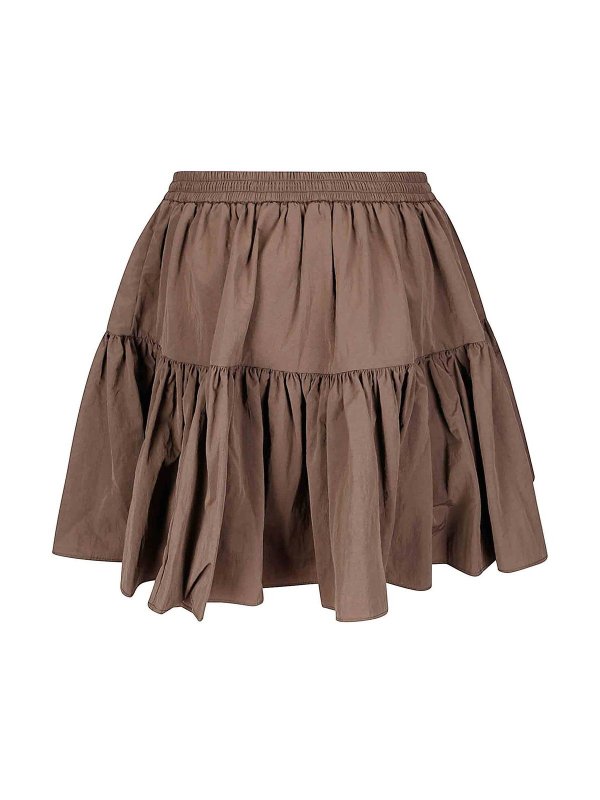 CECILIE BAHNSEN: Knee length skirts & Midi online - Blair Skirt Recycled Taffeta