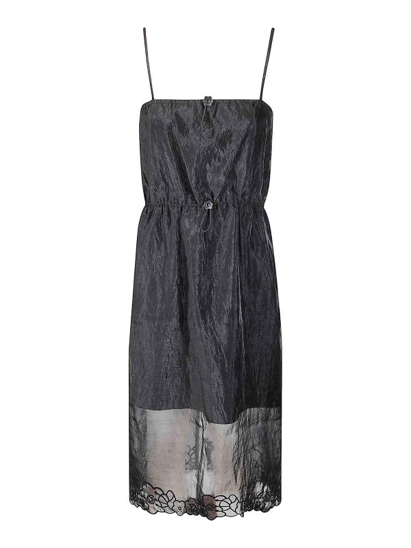 CECILIE BAHNSEN: shirts - Barr Dress Liquid Myrtia