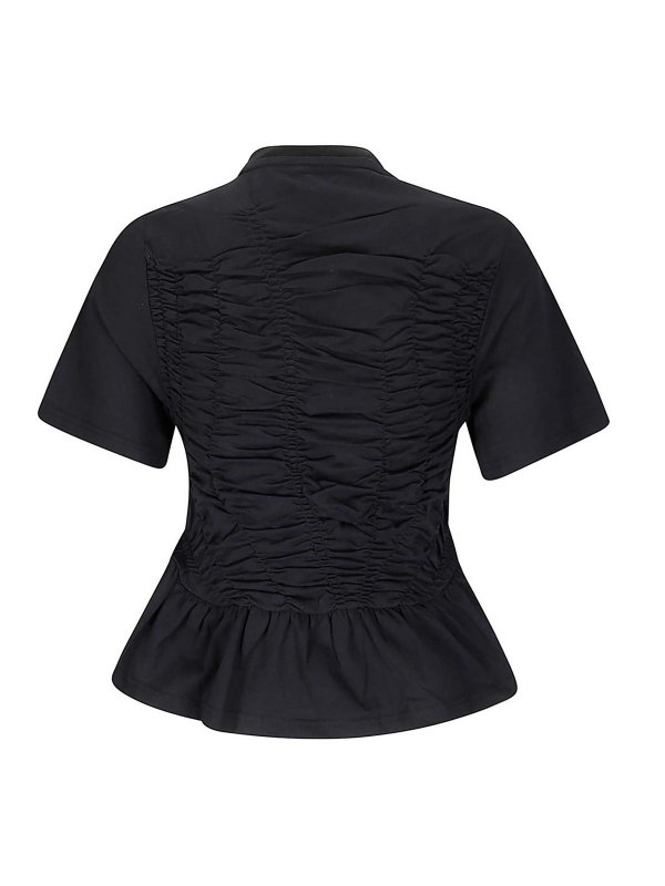 CECILIE BAHNSEN: T-shirts online - T-Shirt - Noir
