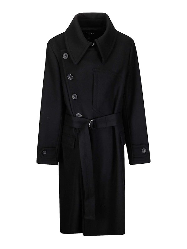 CINI: knee length coats - Coat
