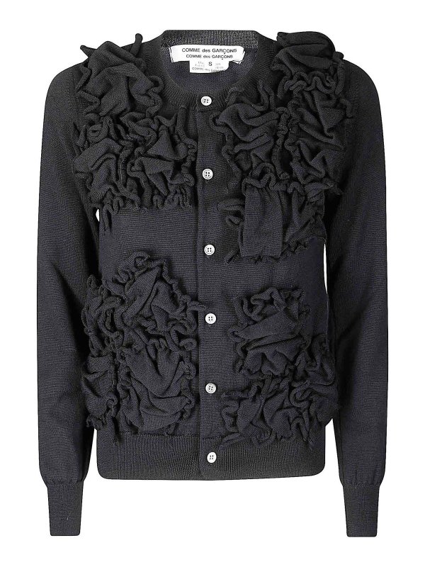 COMME DES GARCONS: Pull col rond - Pull Col Rond - Noir
