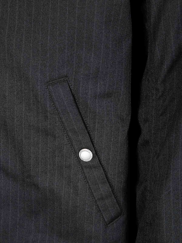 The Best Shops COMME DES GARÇONS HOMMES PLUS: Chaquetas y Chaquetones acolchados - Chaqueta Alcochada - Negro