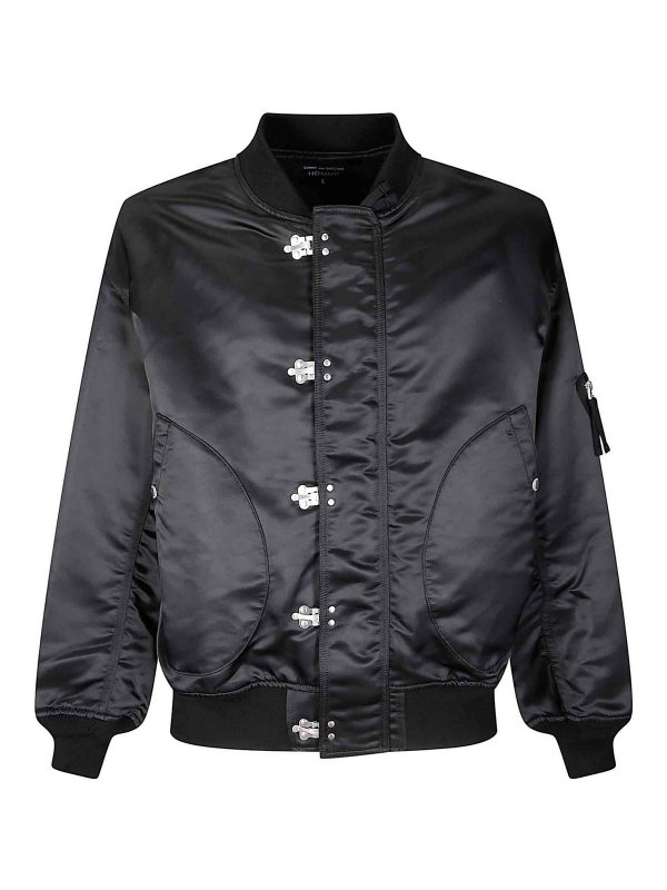 COMME DES GARÇONS HOMMES PLUS: Bombers - Bomber - Noir