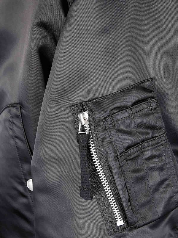 The Best Shops COMME DES GARÇONS HOMMES PLUS: Bombers - Bomber - Noir