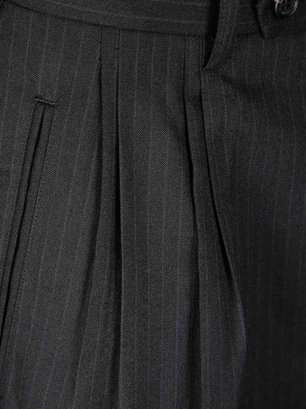 The Best Shops COMME DES GARÇONS HOMMES PLUS: casual trousers - Mens Pants