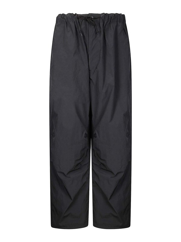 COMME DES GARÇONS HOMMES PLUS: Pantalons casual - Pantalons Décontractés - Noir