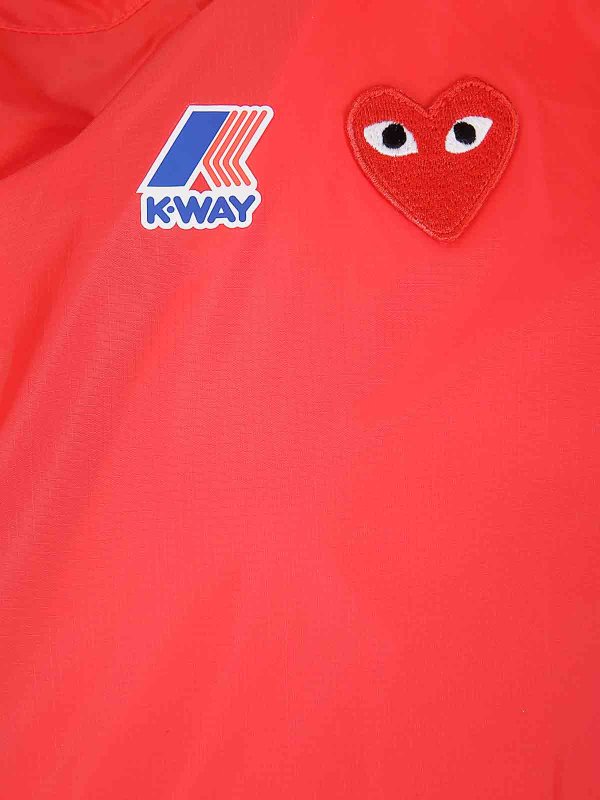 The Best Shops Comme des Garçons Play: Chaquetas casual - Chaqueta Casual - Rojo