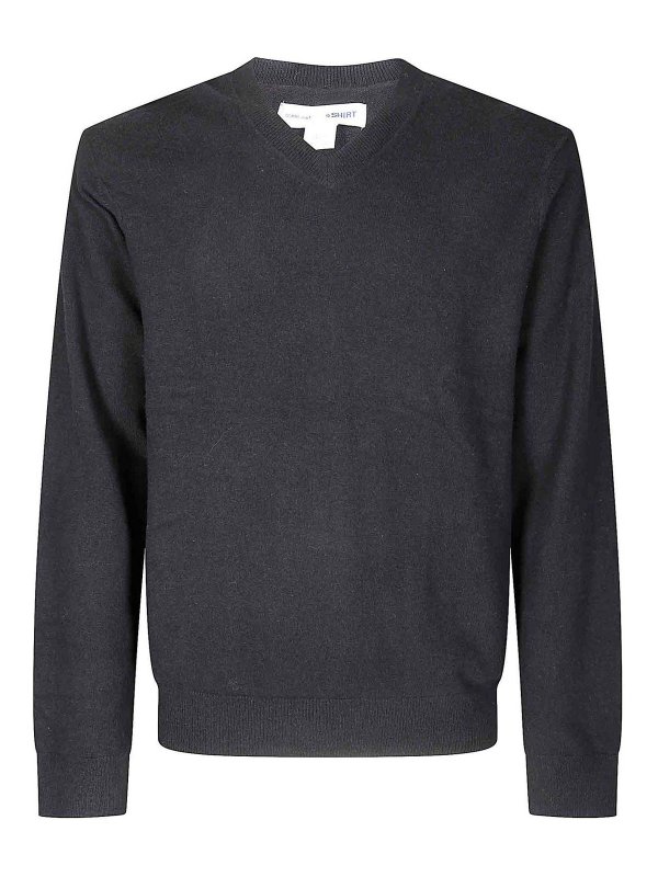 COMME DES GARCONS SHIRT: crew necks - Mens Pullover Knit