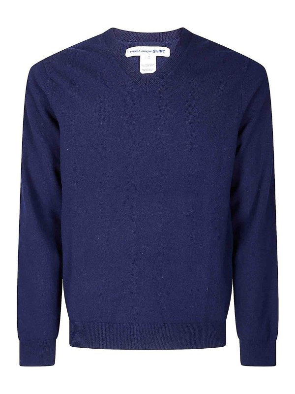 COMME DES GARCONS SHIRT: crew necks - Mens Pullover Knit