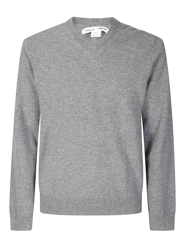 COMME DES GARCONS SHIRT: crew necks - Mens Pullover Knit