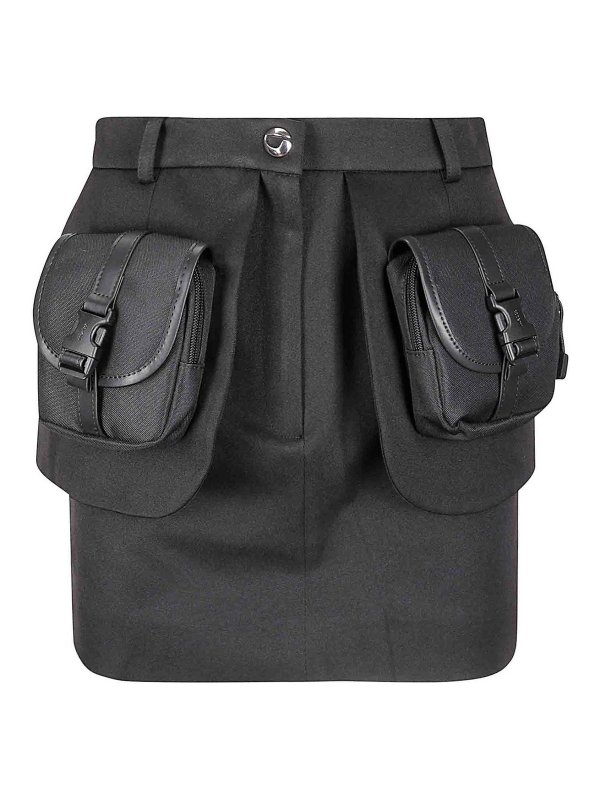 COPERNI: Faldas media pierna y semilargas - Falda Semilarga - Negro