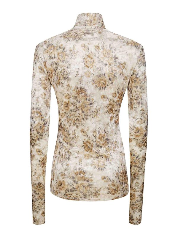 GANNI: タートルネック online - タートルネック/ポロネック - ライトグレー