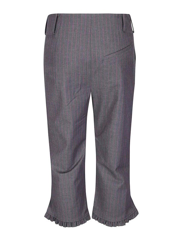 GANNI: カジュアルトラウザー online - カジュアルパンツ - 白