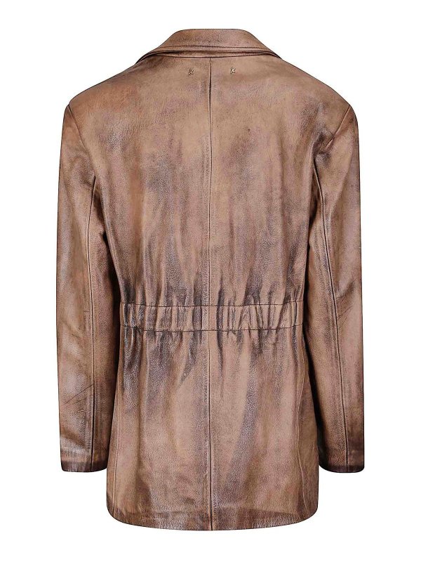 GOLDEN GOOSE: blazers online - Journey Ws Elasticated Jacket