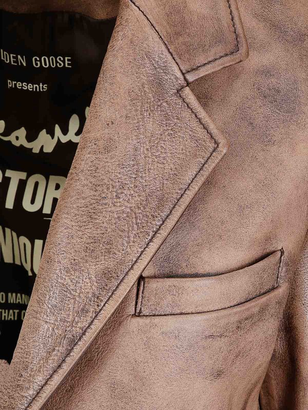 The Best Shops GOLDEN GOOSE: blazers - Journey Ws Elasticated Jacket