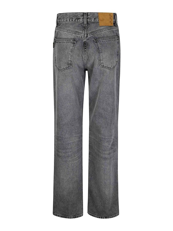 HAIKURE: jeans dritti, a sigaretta online - Corea Flanella Grigio