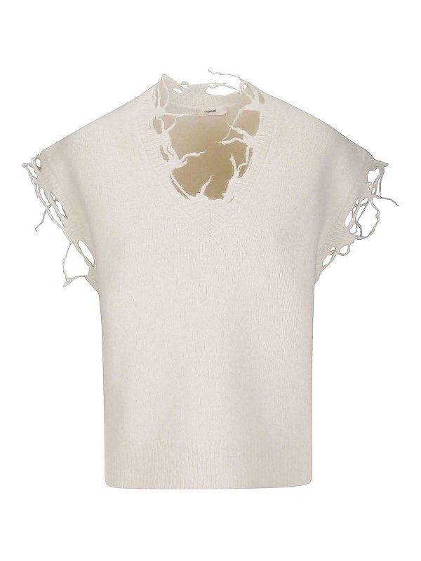 HAIKURE: クルーネック - クルーネック - ライトベージュ