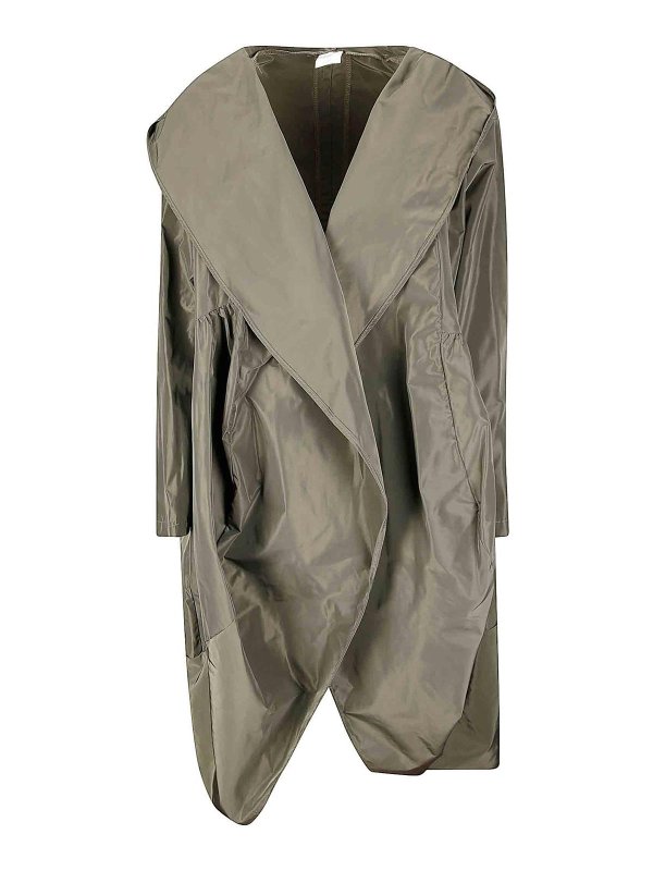 HIRA: トレンチコート - トレンチコート - 黒