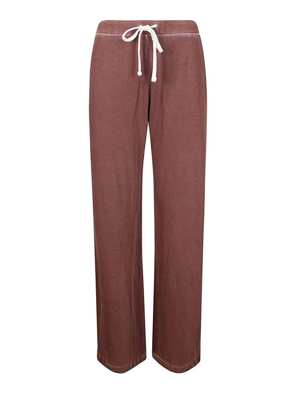 JAMES PERSE: casual trousers - Wide Leg Sweatpant