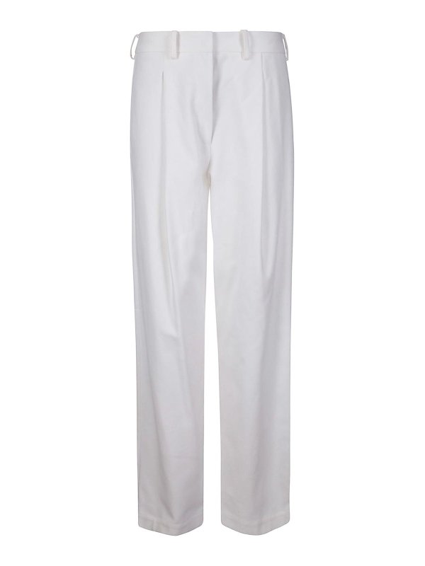 JEJIA: Casual Hosen - Casual Hose - Weiß