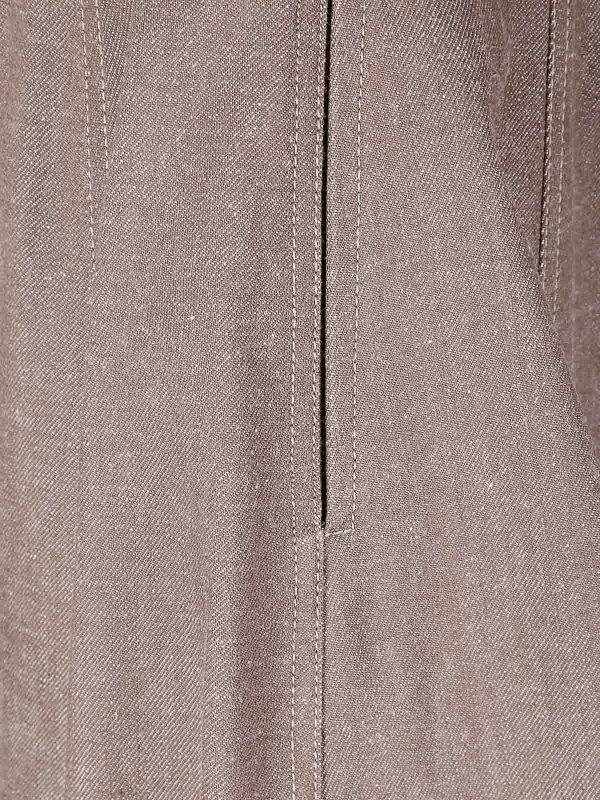 The Best Shops JEJIA: Faldas media pierna y semilargas - Falda Semilarga - Marrón