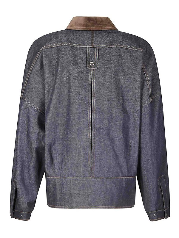 JEJIA: ボンバージャケット online - ボンバージャケット - ブルー